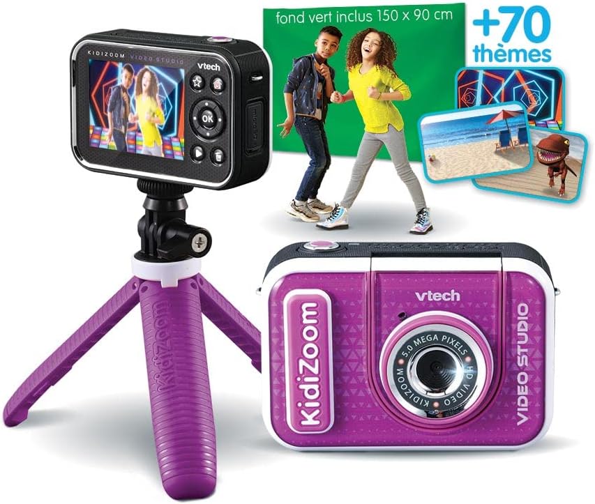 Buy VTech KidiZoom Creator Vlogger Cam Kids Purple | Yallatoys.com
