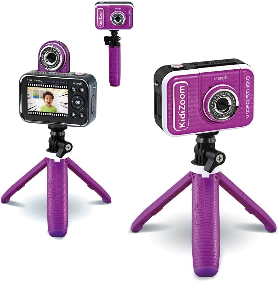 Buy VTech KidiZoom Creator Vlogger Cam Kids Purple | Yallatoys.com