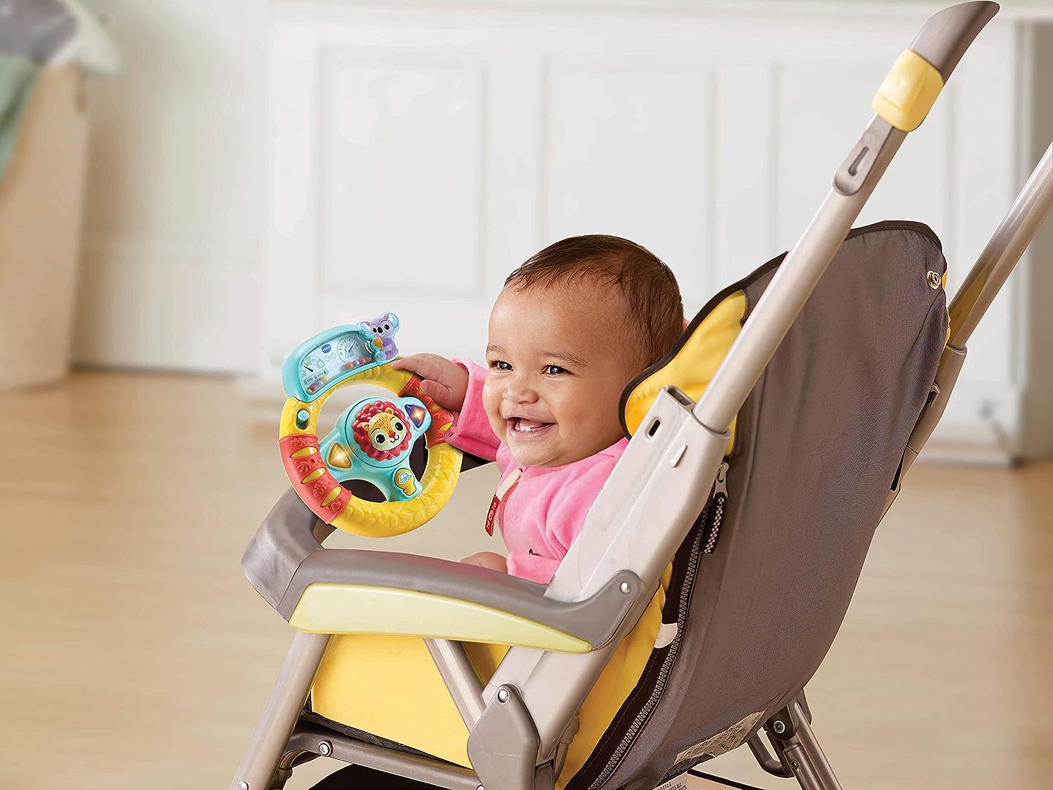 Buy VTech Baby Roar & Explore Wheel Interactive Baby Toy | Yallatoys.com