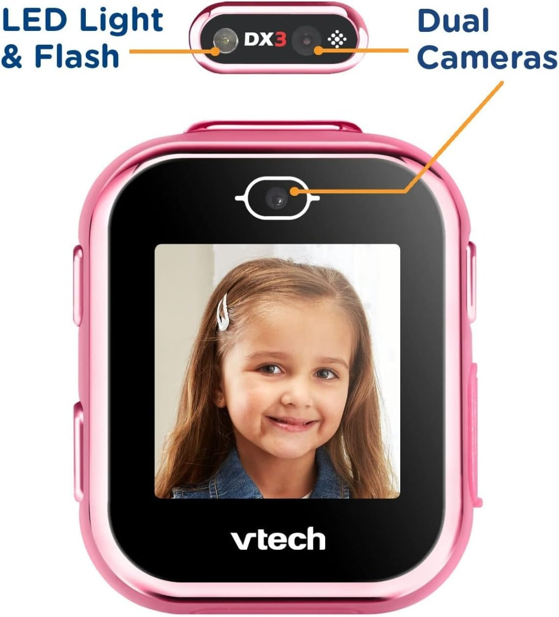 Buy VTech KidiZoom Smartwatch DX3 Pink | Yallatoys.com