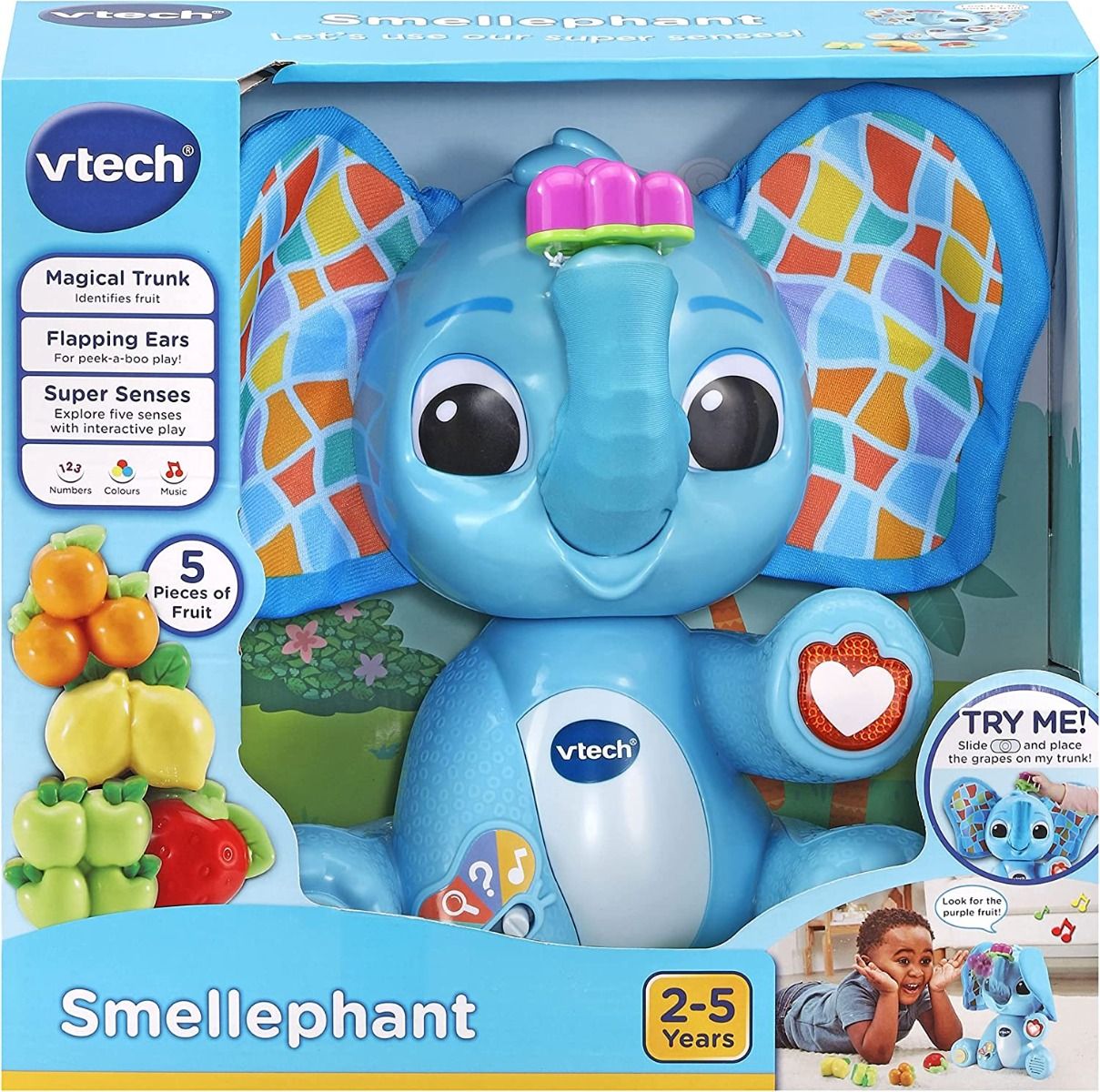 Buy VTech Play & Learn Sensory Smellephant | Yallatoys.com