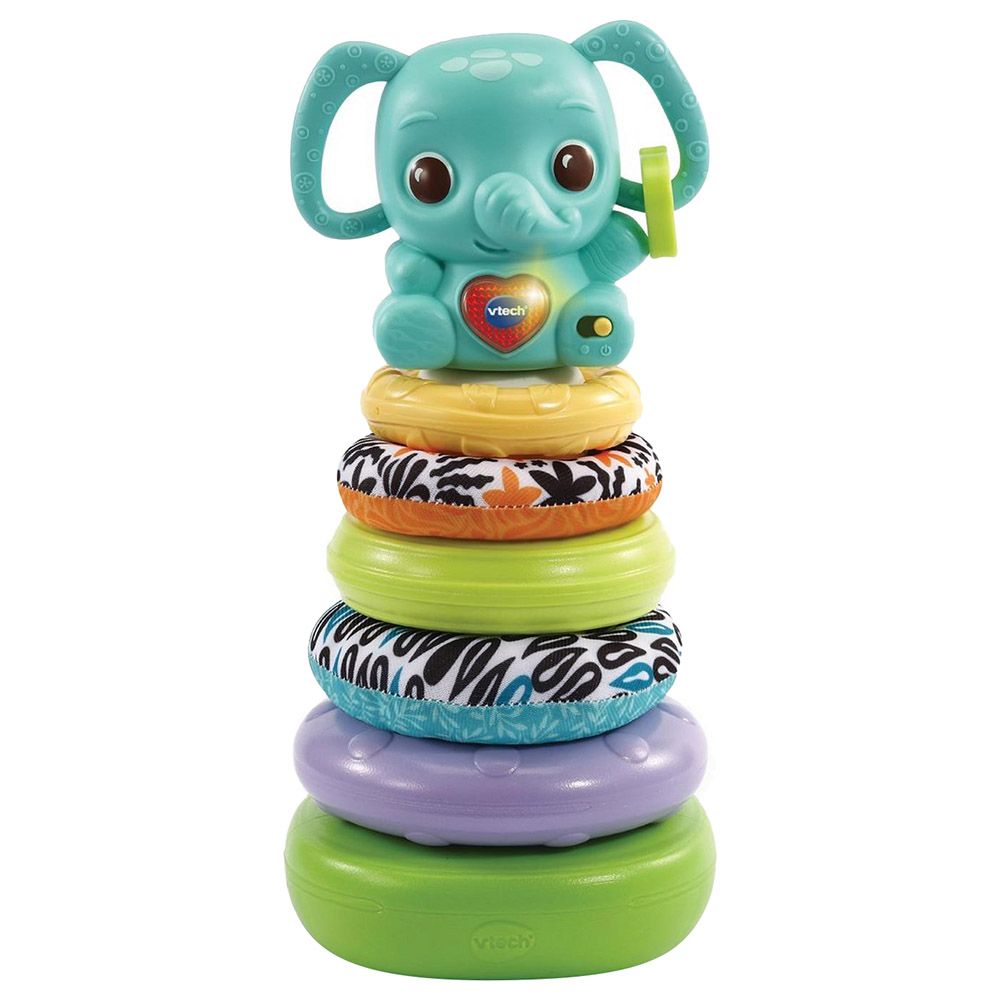 Buy VTech Stack Rattle & Link Elephant | Yallatoys.com