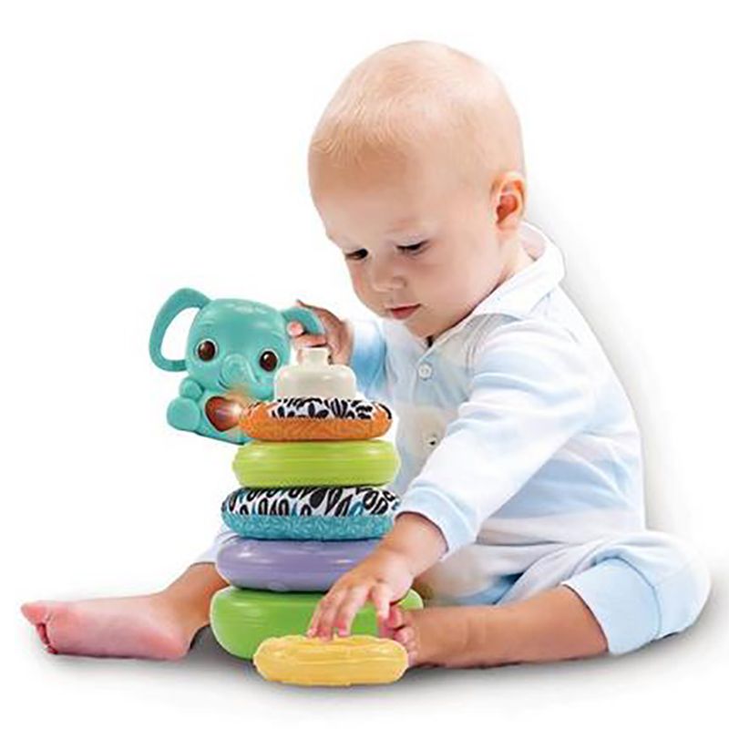 Buy VTech Stack Rattle & Link Elephant | Yallatoys.com