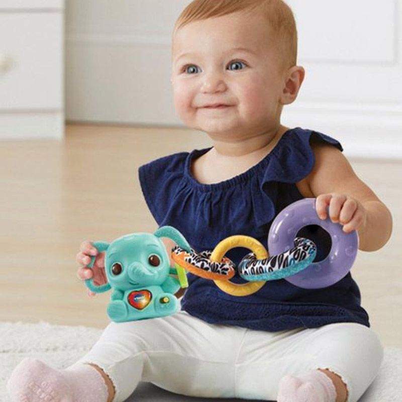 Buy VTech Stack Rattle & Link Elephant | Yallatoys.com