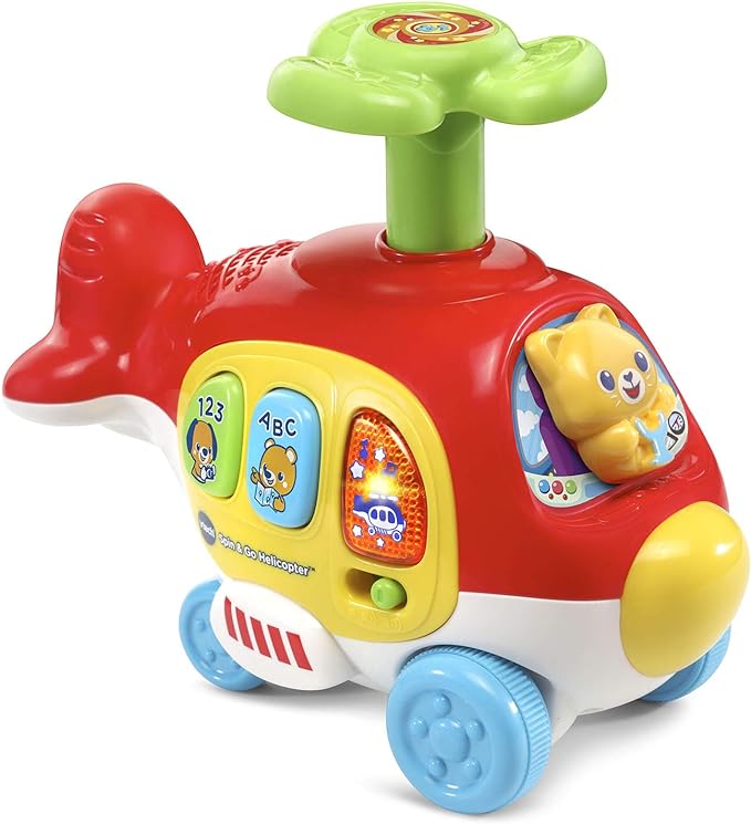 Buy VTech Spin and Go Helicopter Red | Yallatoys.com