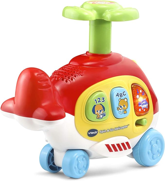 Buy VTech Spin and Go Helicopter Red | Yallatoys.com