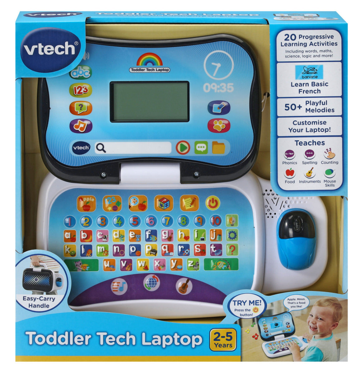 Buy VTech Toddler Tech Laptop Black | Yallatoys.com
