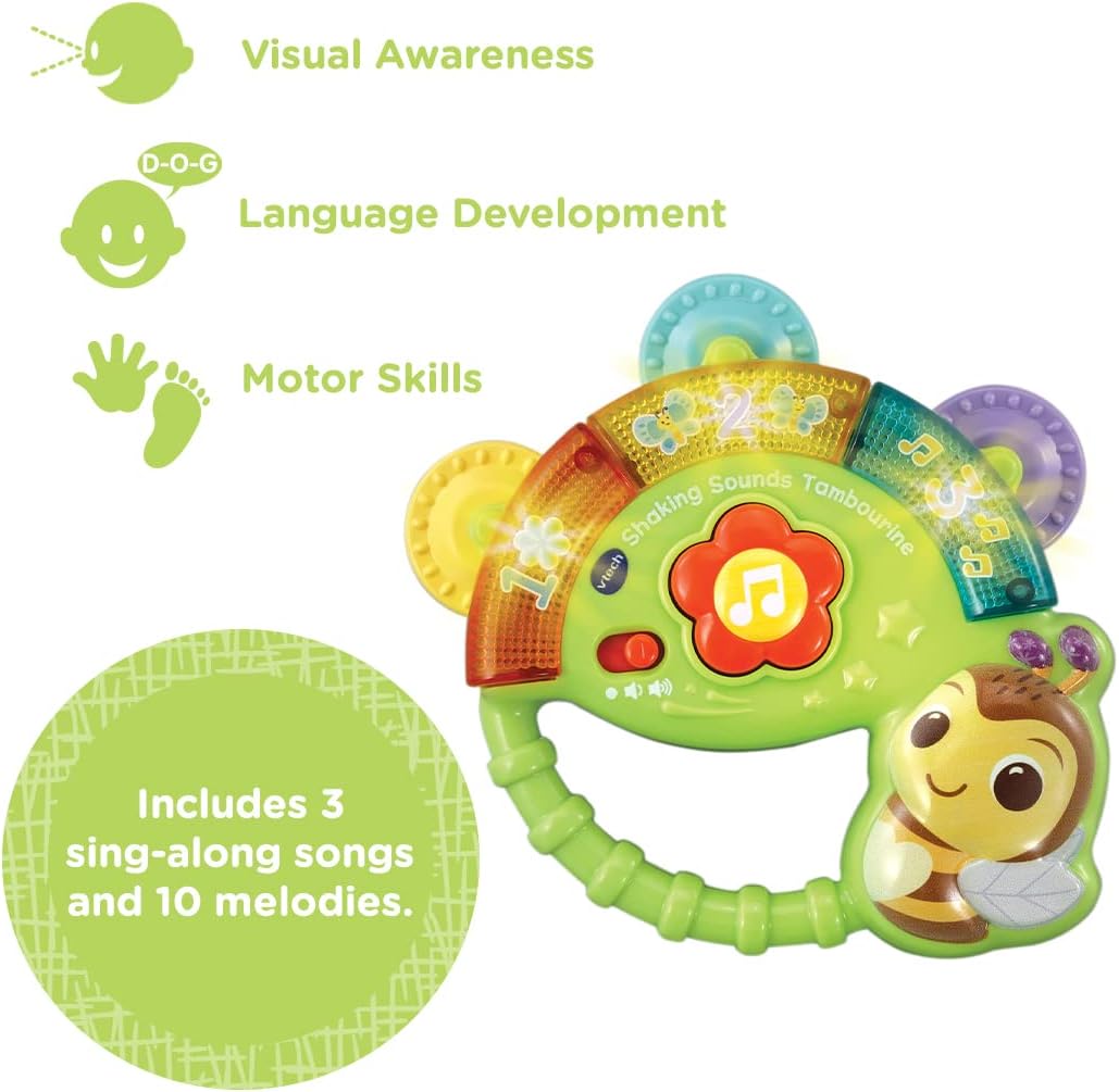 Buy VTech Baby Shaking Sounds Tambourine | Yallatoys.com