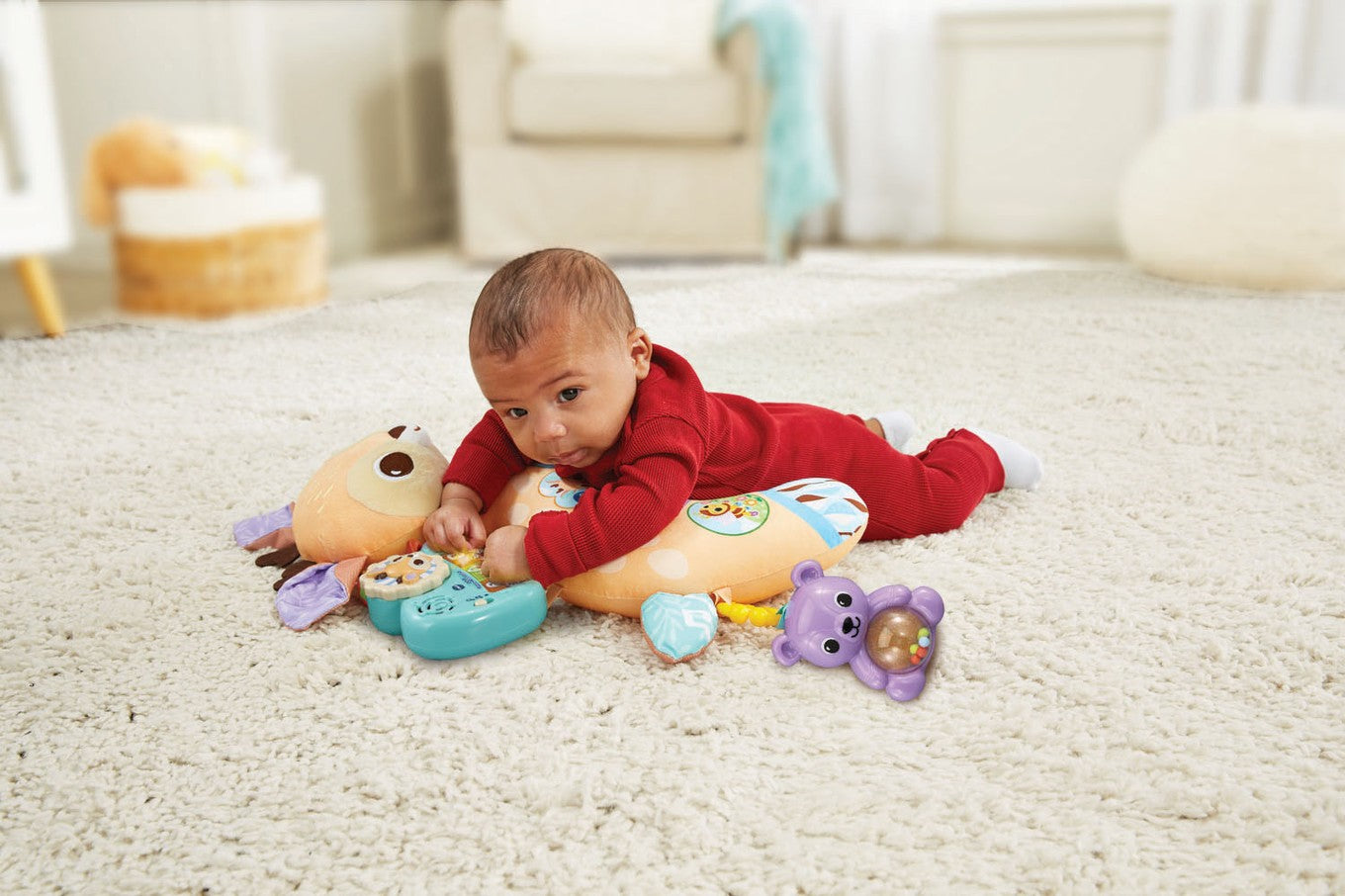 Buy VTech 4 in 1 Tummy Time Fawn Toy | Yallatoys.com