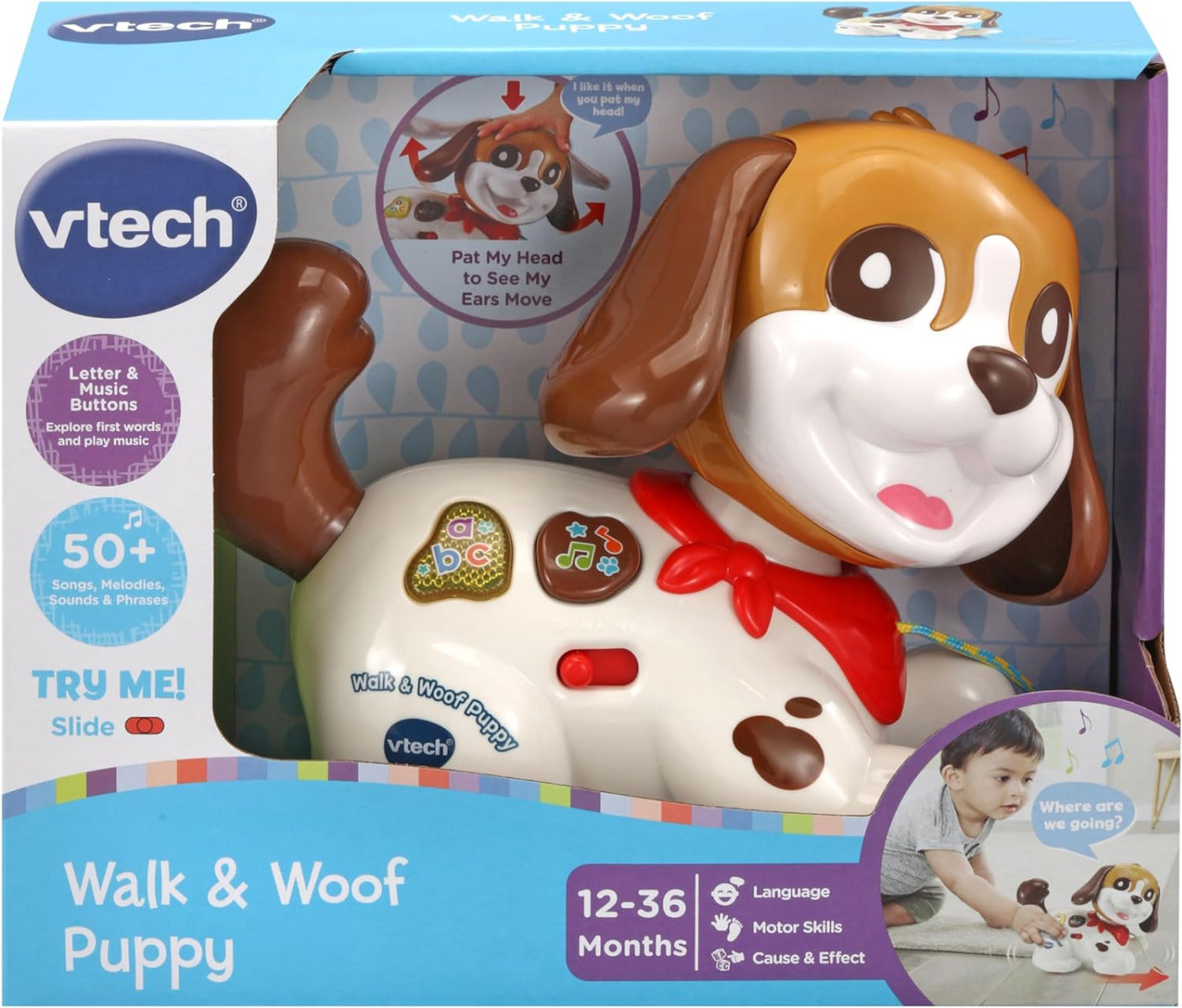 Buy VTech Baby Walk and Woof Puppy | Yallatoys.com