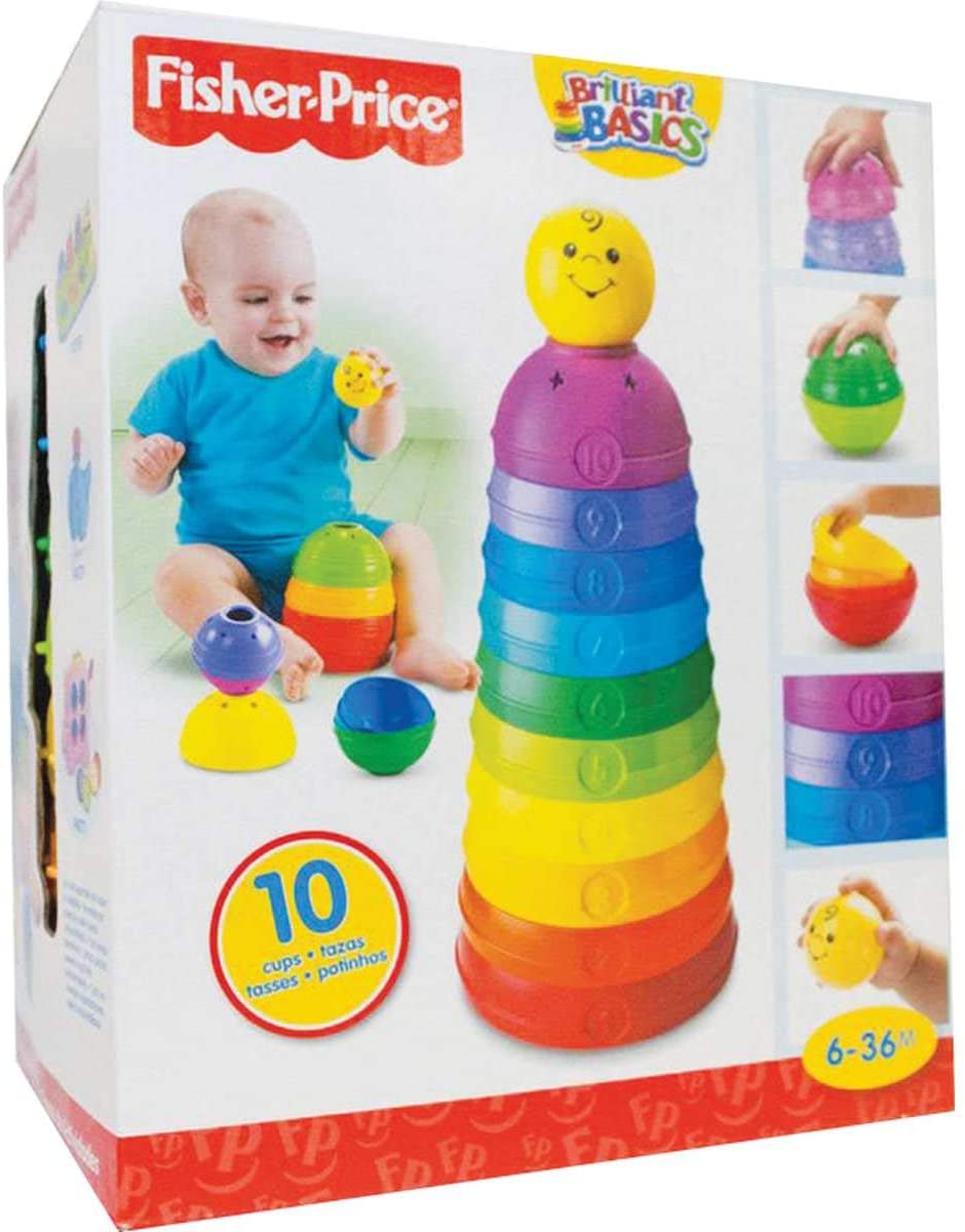Buy Fisherprice Stack & Roll Cups | Yallatoys.com