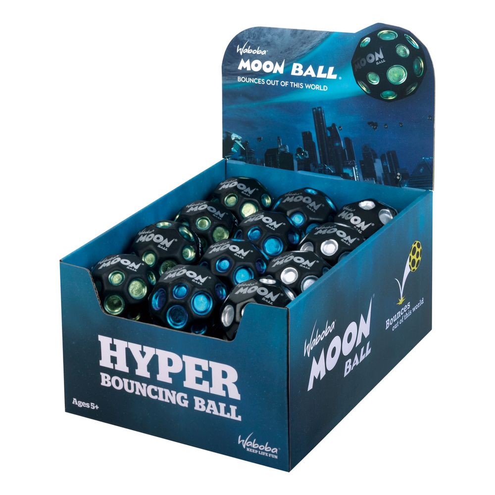 Buy Waboba Moon Ball Dark Side Of The Moon Hyper Bouncing Ball (Sold Separately Subjected To Availability) | Yallatoys.com