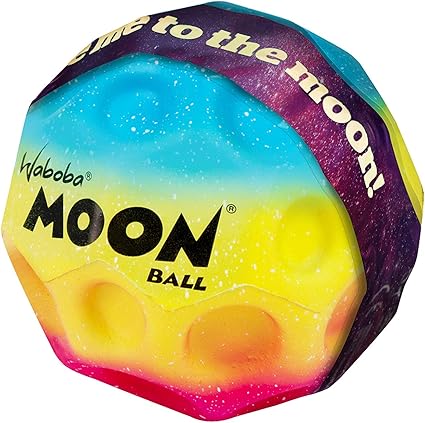 Buy Waboba Moon Ball Rainbow Hyper Bouncing Balls (Sold Separately Subjected To Availability) | Yallatoys.com