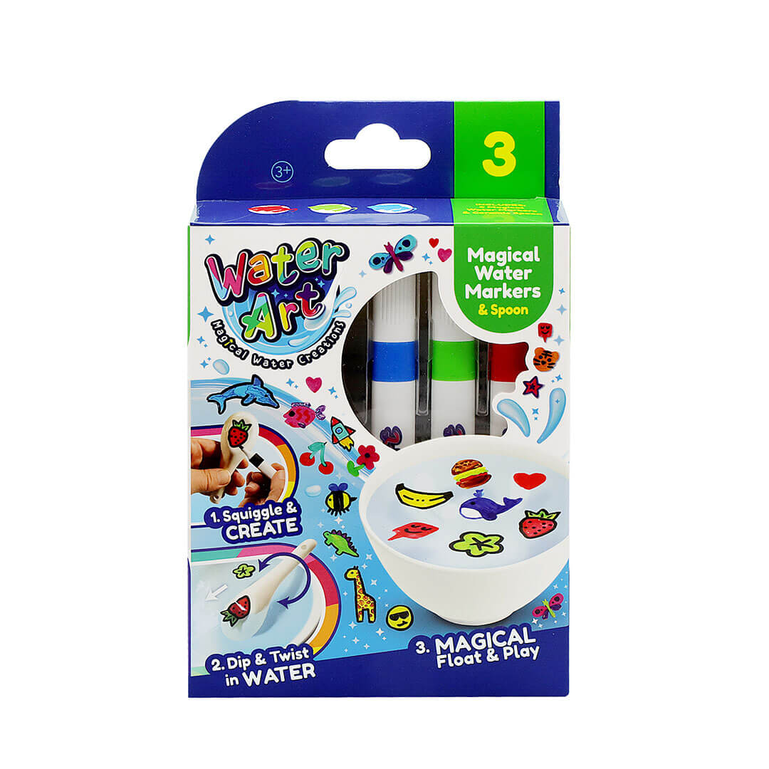 Buy Water Mark Art Magical Water Markers with Spoon 3 Pack | Yallatoys.com
