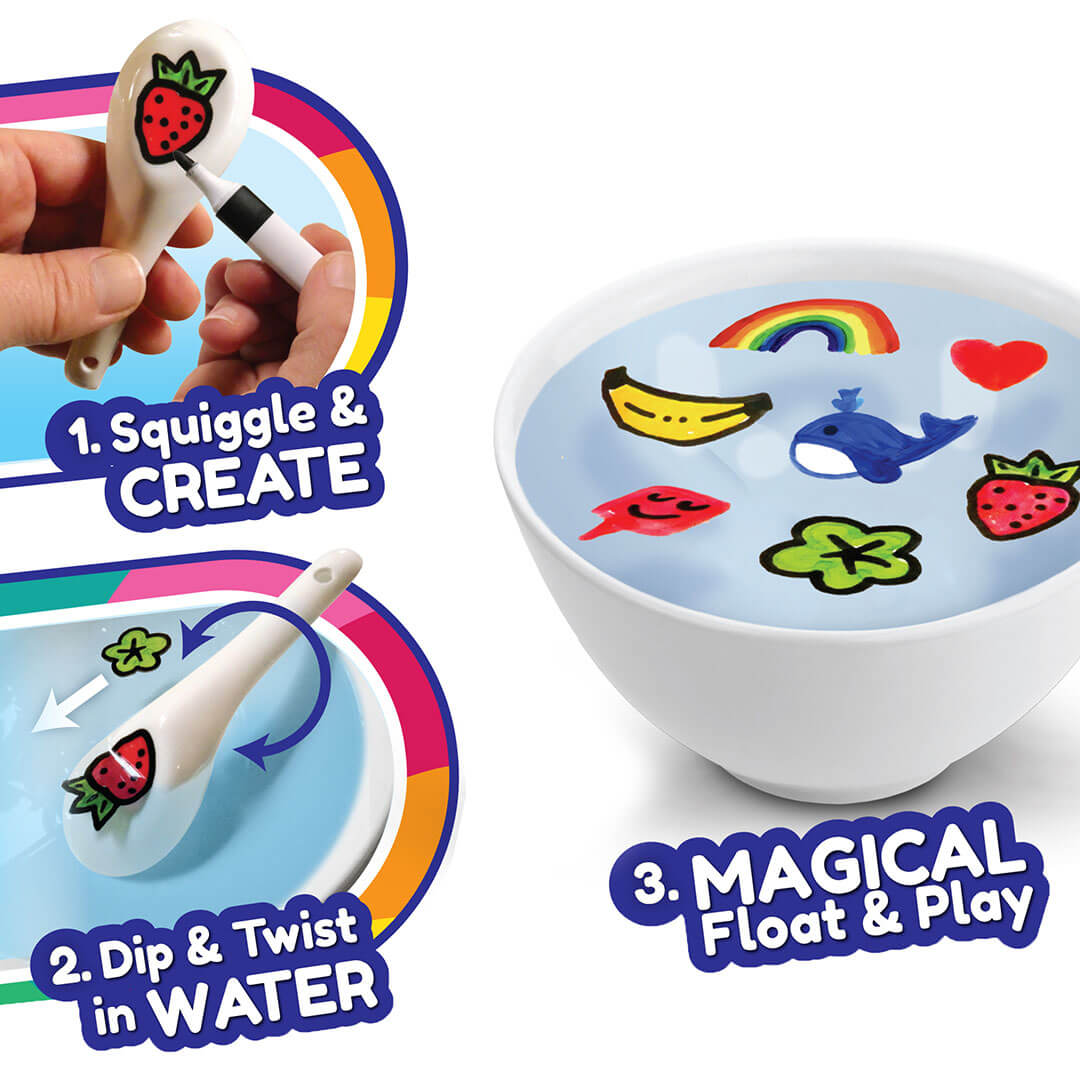 Buy Water Mark Art Magical Water Markers with Spoon 3 Pack | Yallatoys.com