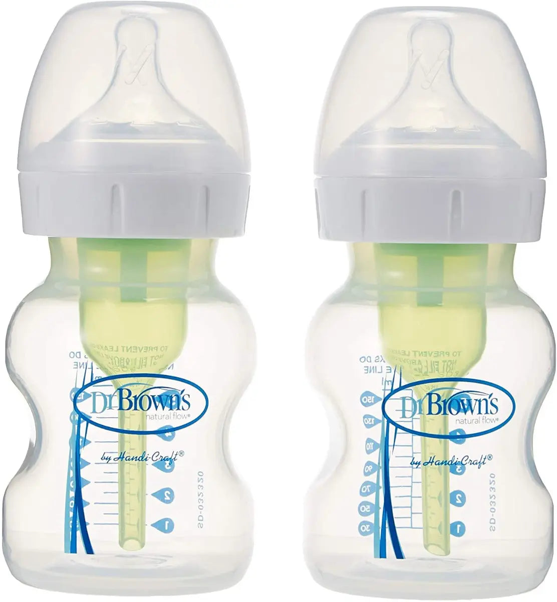Dr.Browns 5 Oz/150 Ml Pp W N Options+ Bottle  2 Pack Dr Browns Yallatoys