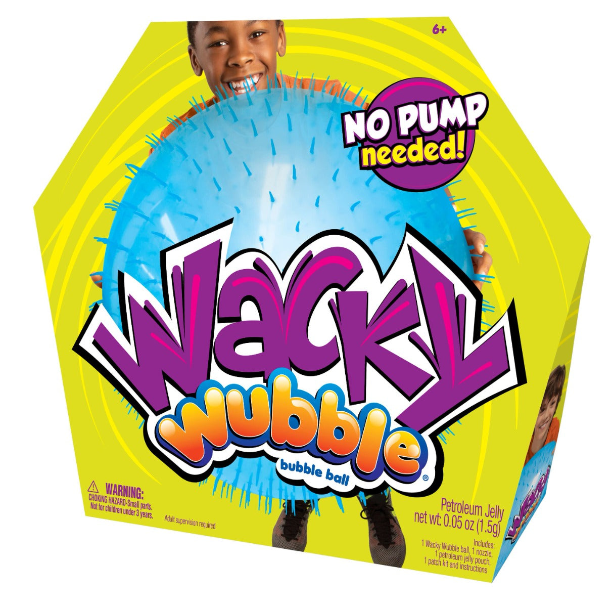 Buy Wubble Super Wacky Bubble Ball Blue | Yallatoys.com
