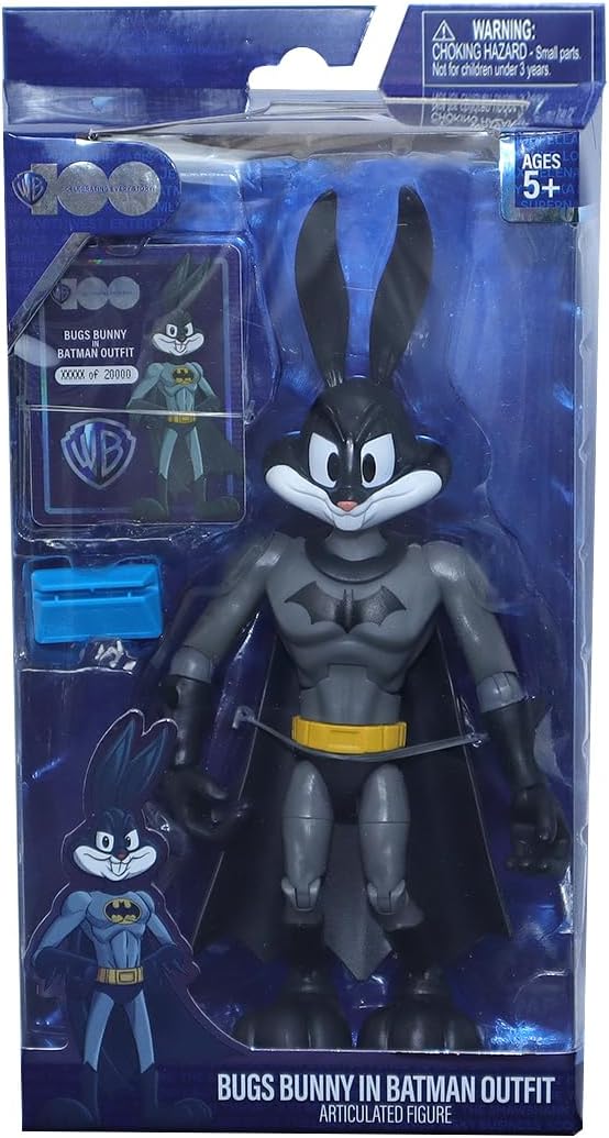 Buy Warner Bros Mashup Figure Bugs Bunny as Batman 6inch Figure | Yallatoys.com