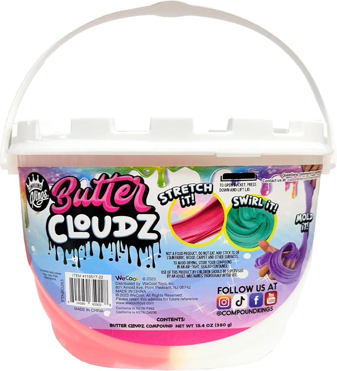 Buy We Cool Candy Cane Non-Toxic Sensory Toy | Yallatoys.com