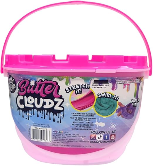 Buy We Cool Butter Cloudz - Pink Cotton Candy Gift for Kids | Yallatoys.com