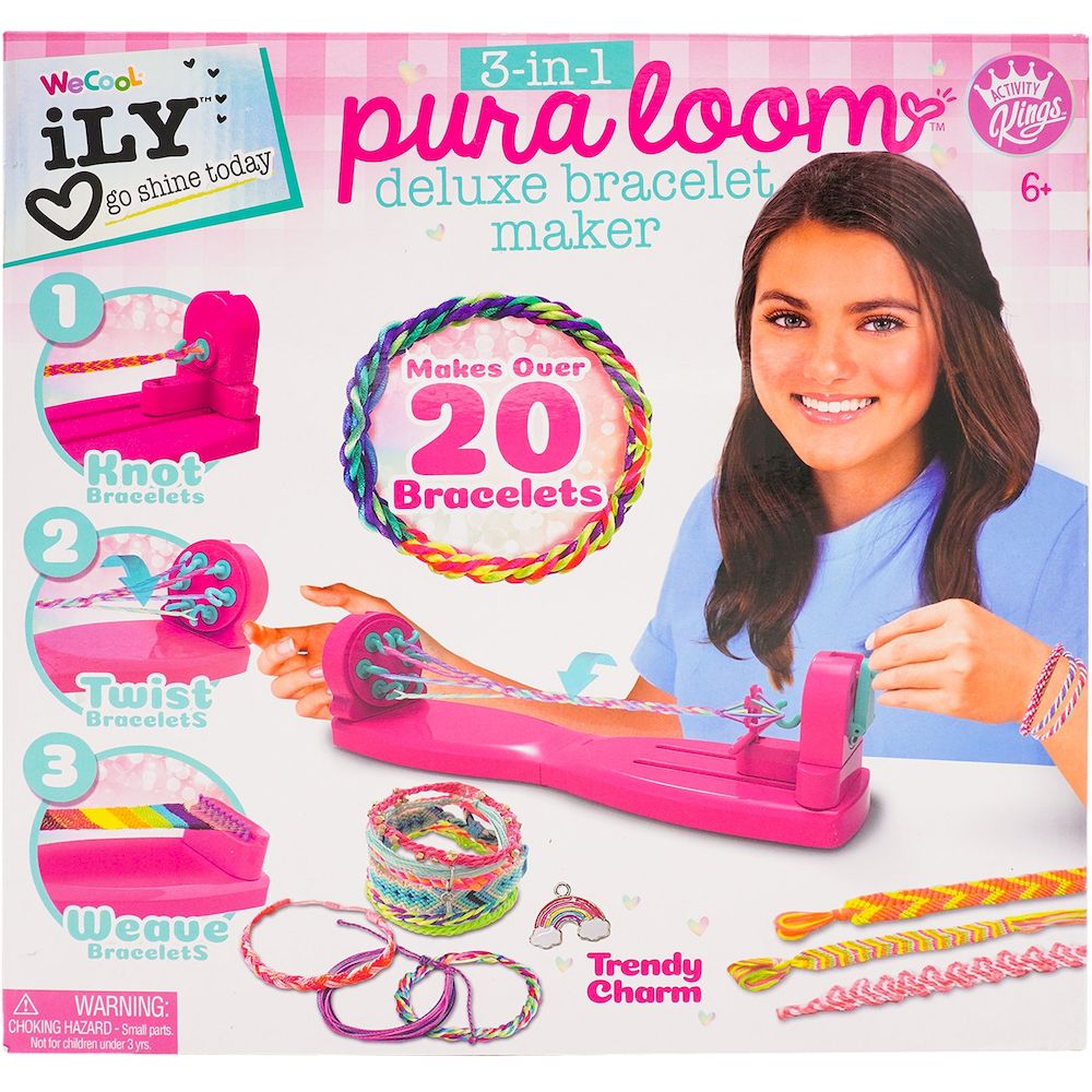 Buy Wecool ILY 3 In 1 Pura Loom Deluxe Bracelet Maker | Yallatoys.com