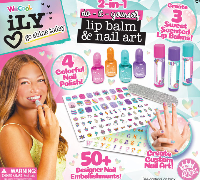 Buy Wecool 2-In-1 Lip Balm & Nail Art | Yallatoys.com