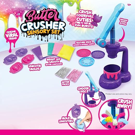 Buy We Cool Butter Crusher Sensory Set Gift for Kids Girls And Boys 
 | Yallatoys.com
