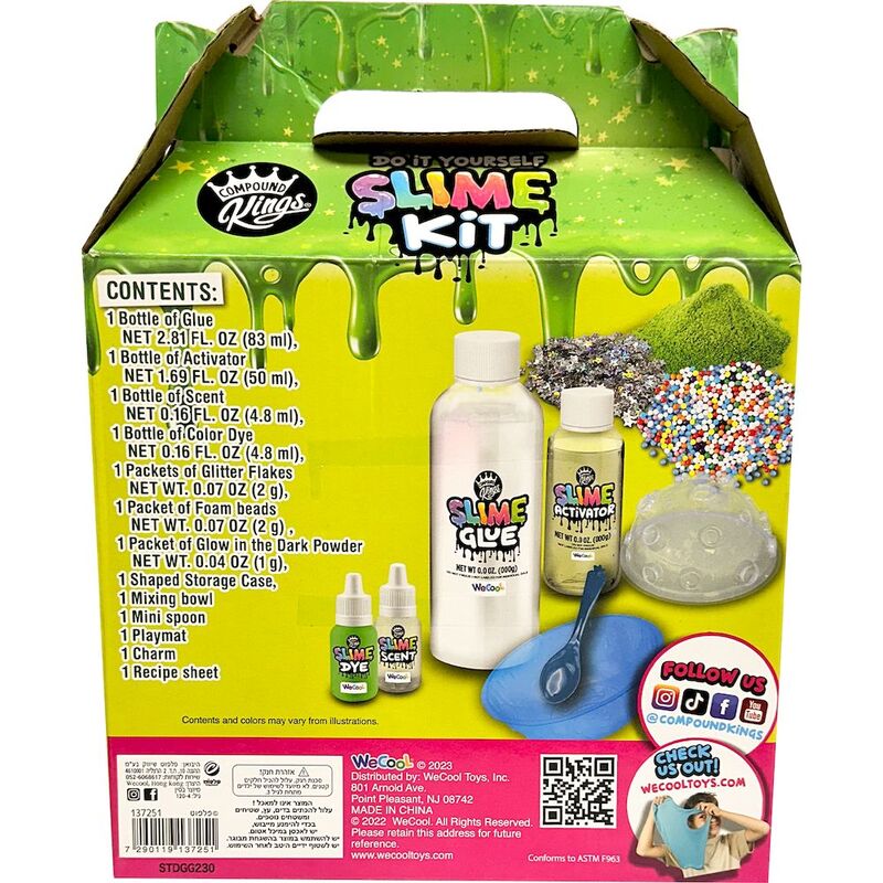 Buy Wecool Glow In The Dark Slime Box | Yallatoys.com