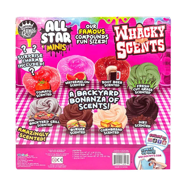 Buy We Cool All Star Mini Whacky Scnts 8 Pieces | Yallatoys.com