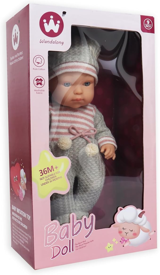 Buy Wandalong 9Inch Baby Doll With Accessories | Yallatoys.com