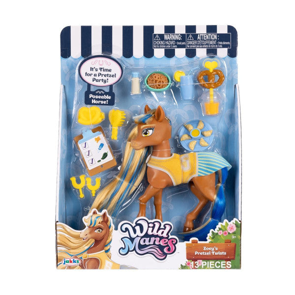 Buy Wild Manes Horse With Accessories Zoeys Pretzel Twists (Sold Separately Subject To Availability) | Yallatoys.com