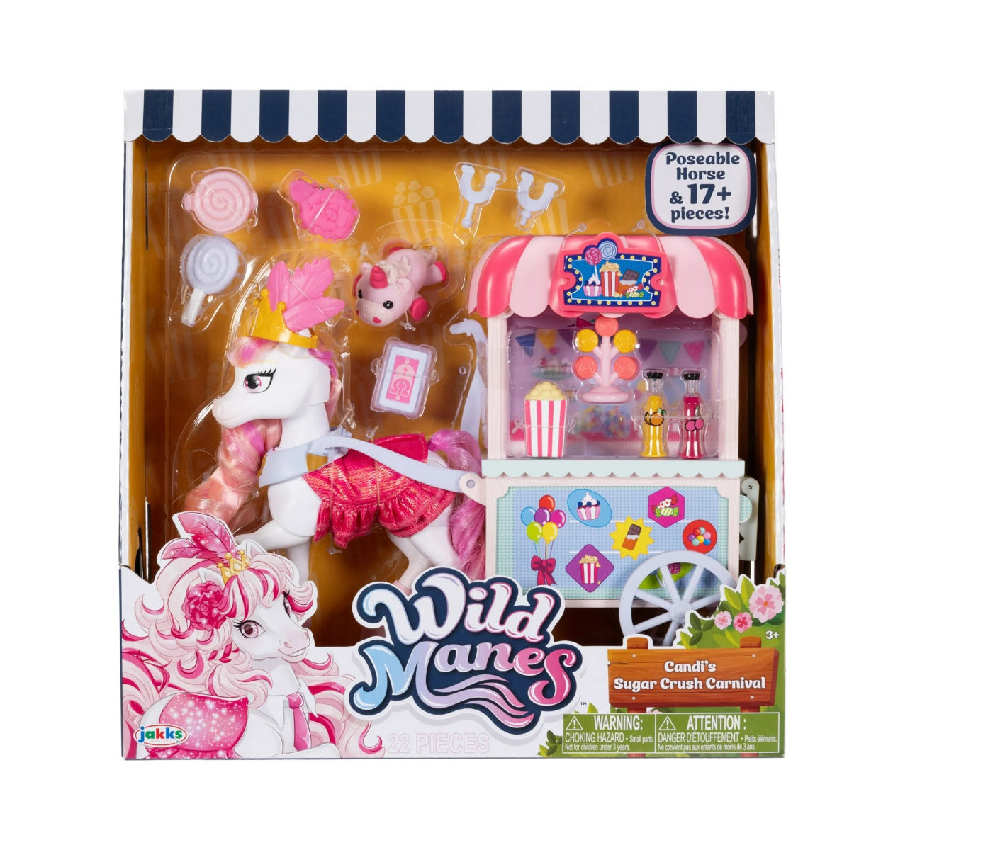 Buy Wild Manes Horse Toys Cheries Tea and Treats Cart Playset (Sold Separately Subject To Availability) | Yallatoys.com