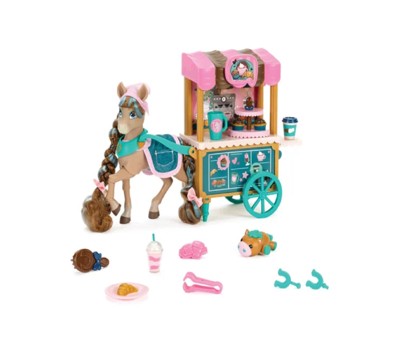 Buy Wild Manes Horse Toys Cheries Tea and Treats Cart Playset (Sold Separately Subject To Availability) | Yallatoys.com
