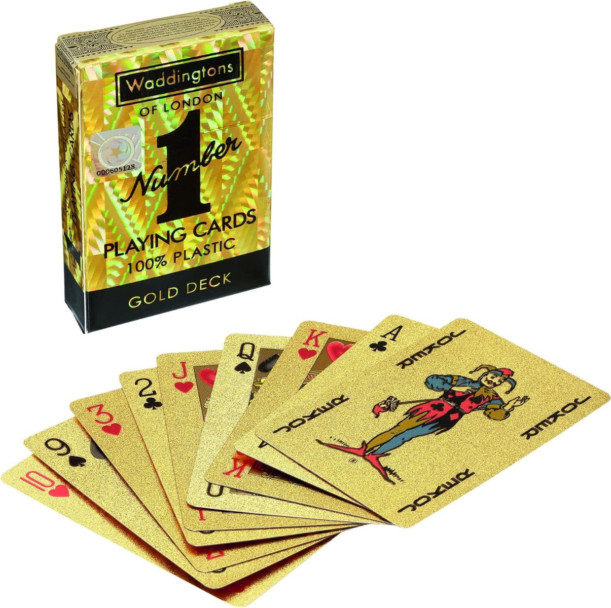 Buy Waddingtons Classic Gold Number 1 Playing Cards | Yallatoys.com