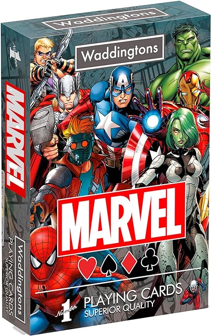 Buy Waddingtons Number 1 Marvel Universe Playing Cards | Yallatoys.com