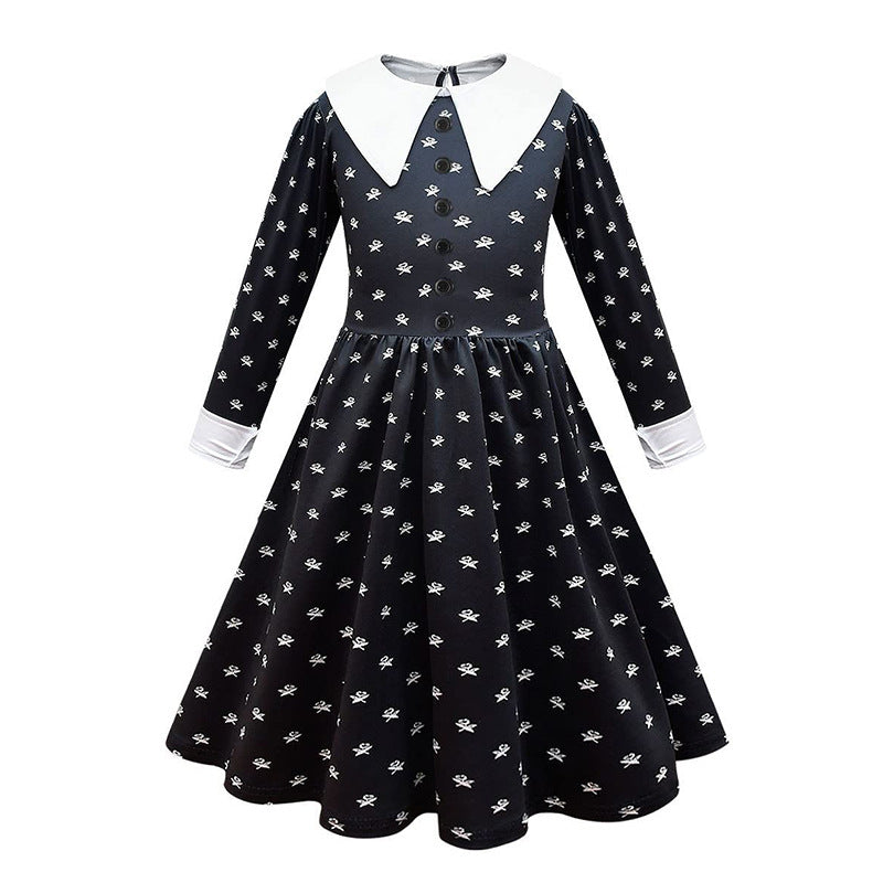 Wednesday Addams Costume Dress Kids Costumes Yallatoys