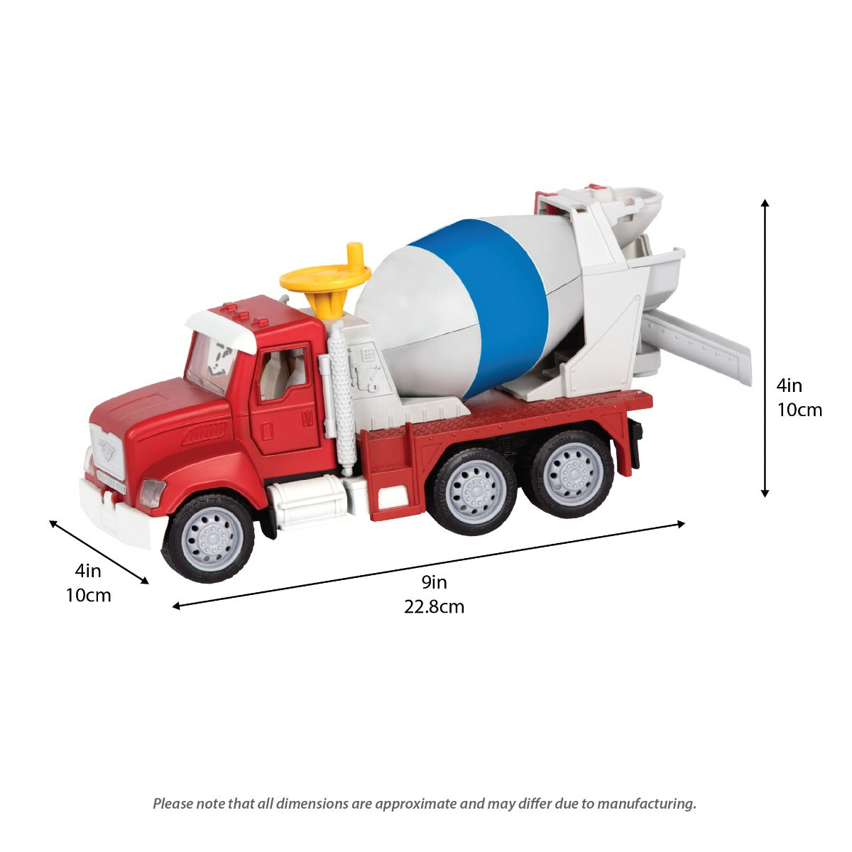 Buy Driven Micro Cement Mixer Truck Construction Vehicle | Yallatoys.com