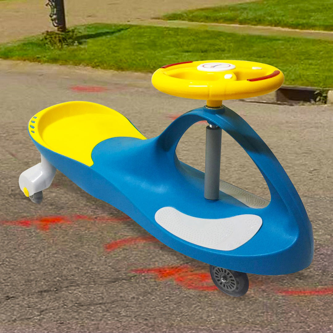 Buy Baby Swing Car With Music And Lights On Wheels (Sold Separately Subject to Availability) | Yallatoys.com