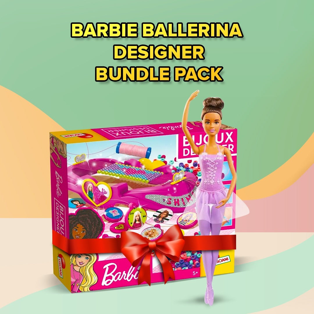 Buy Barbie Ballerina Designer Bundle Pack | Yallatoys.com