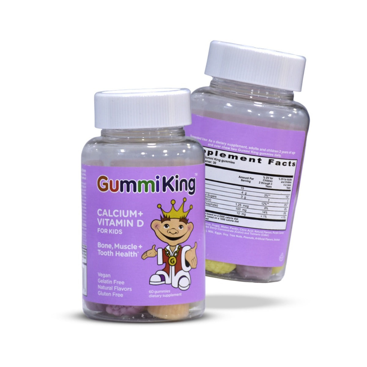 Gummi King Calcium Vitamin D GummiKing Yallatoys