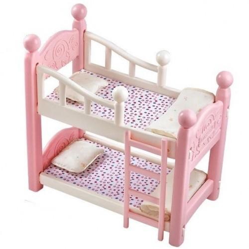 Buy Wanderlong Baby Pink Bunk Bed for Dolls | Yallatoys.com