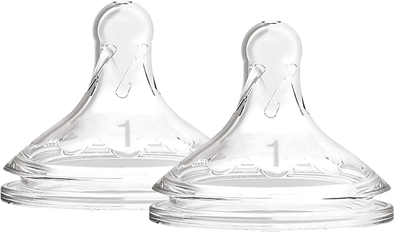 Dr Browns Natural Flow Level 1 Wide-Neck Baby Bottle Nipple Pack of 2 Dr Browns Yallatoys