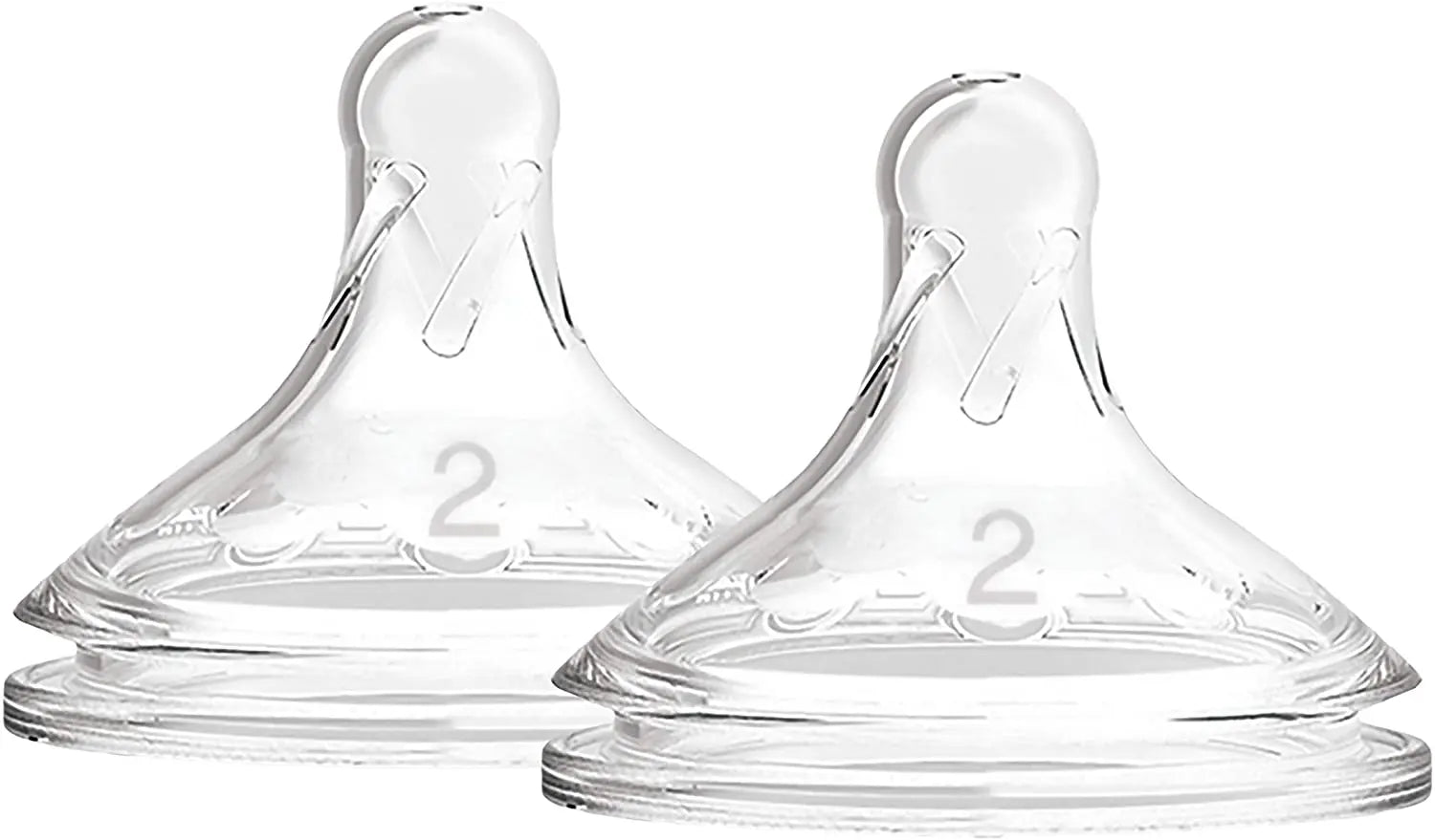 Dr Browns Natural Flow Level 2 Wide-Neck Baby Bottle Nipple Pack of 2 Dr Browns Yallatoys