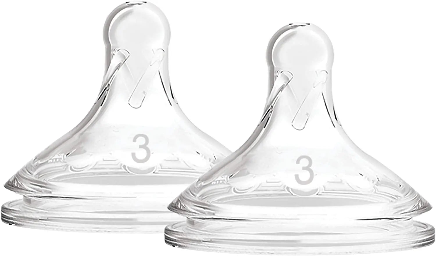 Dr Browns Natural Flow Level 3 Wide-Neck Baby Bottle Nipple Pack of 2 Dr Browns Yallatoys