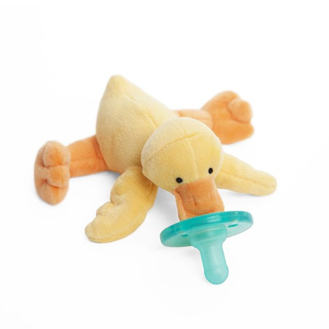 Wubbanub Baby Yellow Duck WubbaNub Yallatoys