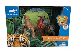 Buy Wenno Animal Planet Dinosaur 4 pcs | Yallatoys.com