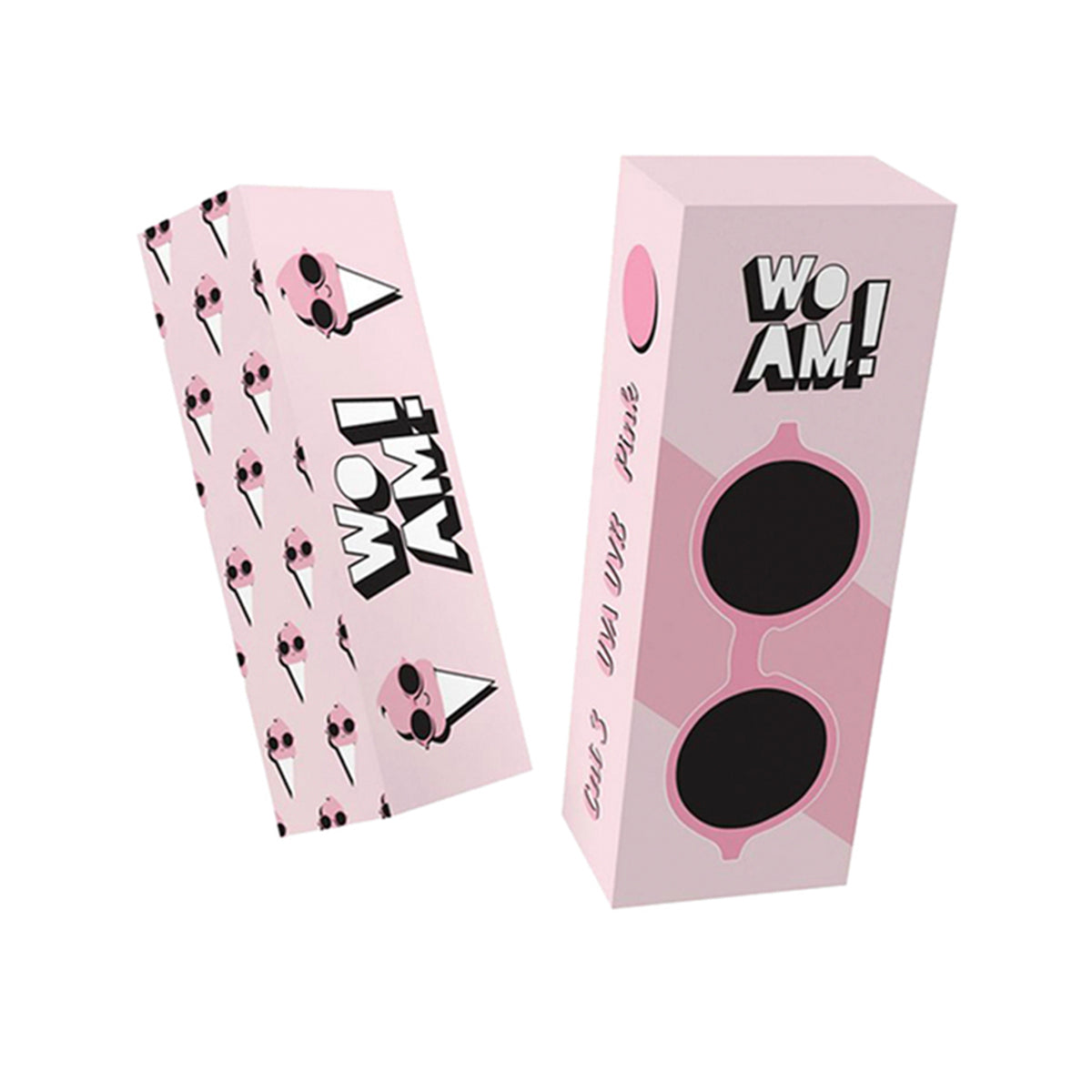 Buy Ki Et La Woam Round Sunglasses Pink 2-4 years | Yallatoys.com