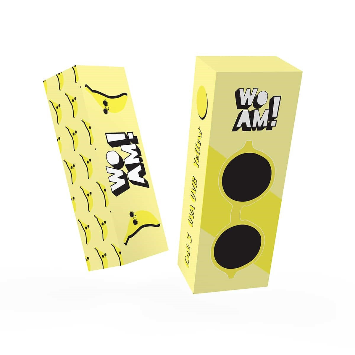 Buy Ki Et La Woam Round Sunglasses Yellow 2-4 years | Yallatoys.com