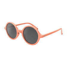 Buy Ki Et La Woam Round Sunglasses Orange 4-6 years | Yallatoys.com