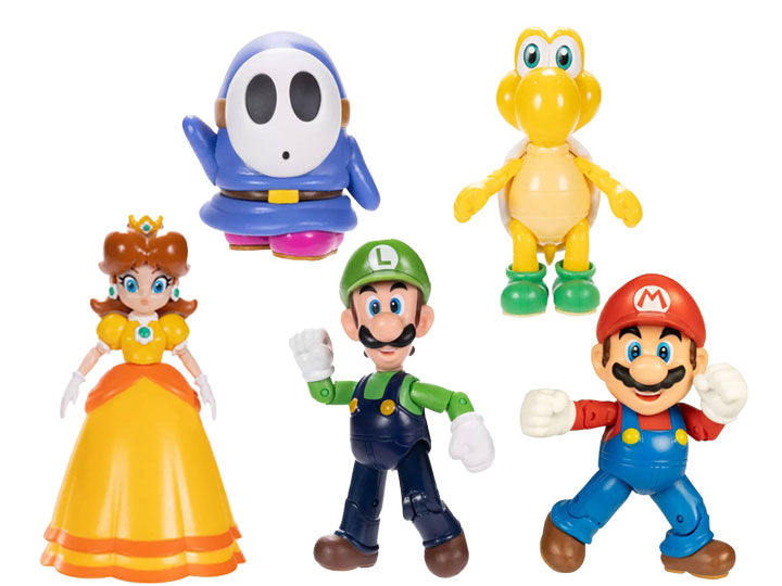 Buy Nintendo Wave 38 Set of 5 Figures 4inch | Yallatoys.com